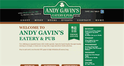 Desktop Screenshot of andygavins.com